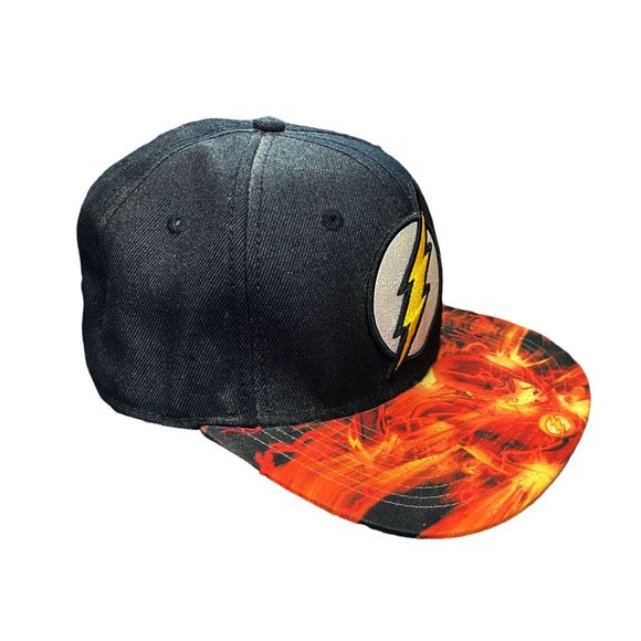 DC Comics Originals The Flash Flat Bill SnapBack Hat - One Size - Picture 2 of 7